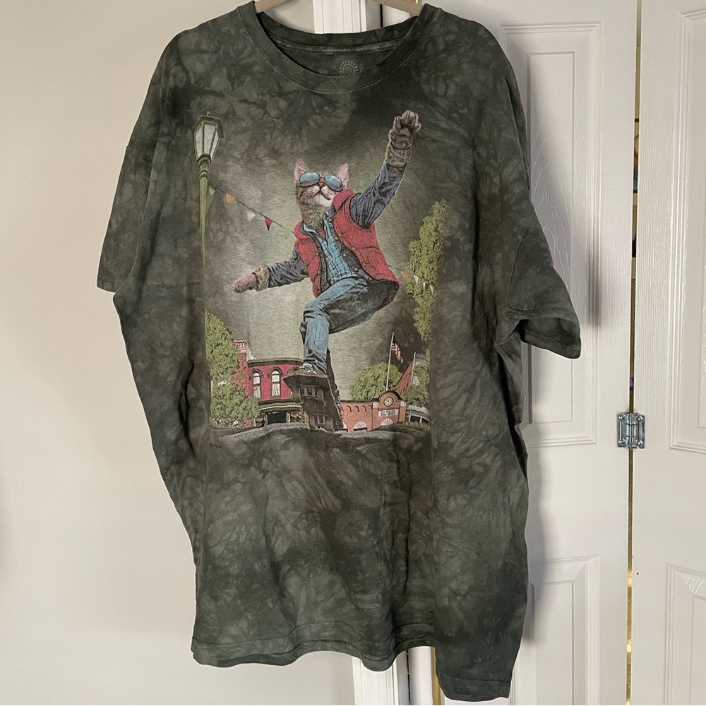 The Mountain cat back to the future t shirt sz 3XL